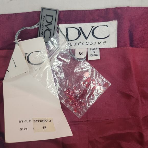 DVC Exclusive Purple top and Skirt set size 18 - Picture 11 of 12